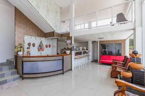 Lobby, Hotel O Guest House Maria in Lubuklinggau