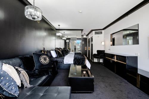 Versace Themed Hotel Room in Prime Location