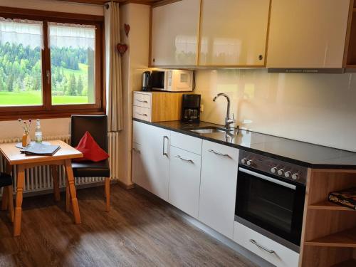 Konyha, Ferienhof "Alpe Berg" in Balderschwang