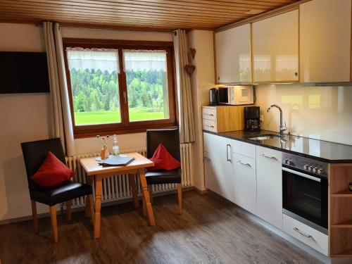 Konyha, Ferienhof "Alpe Berg" in Balderschwang