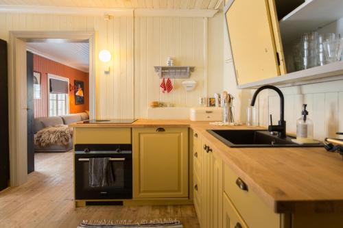 Experience Jotunheimen from Vevstogo - sauna with a view and eco living in an old school building in Gol