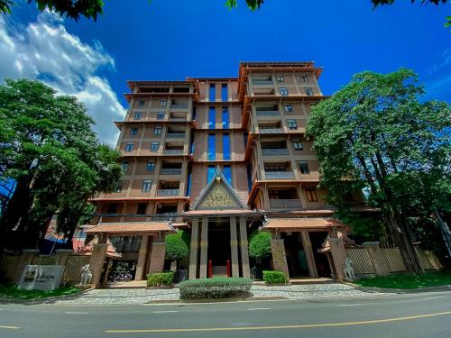 Exterior view, Jaya Suites Hotel in Khan Tuol Kouk