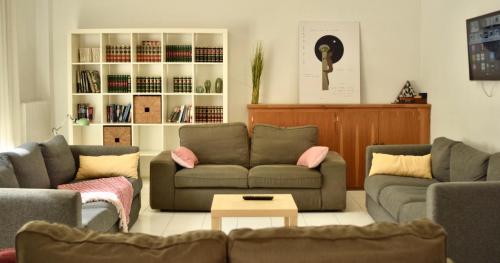 Zona de TV/saló-bar comuns, Residencia Universitaria Pare Claret in Centre de Girona