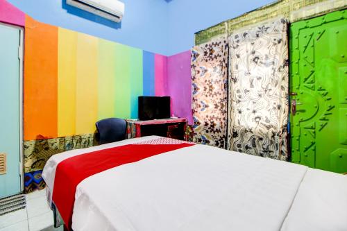 Deluxe Twin Room room in OYO 91601 Double-Degree Syariah (Female & Family)