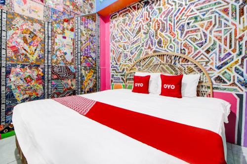 Deluxe Double Room room in OYO 91601 Double-Degree Syariah (Female & Family)