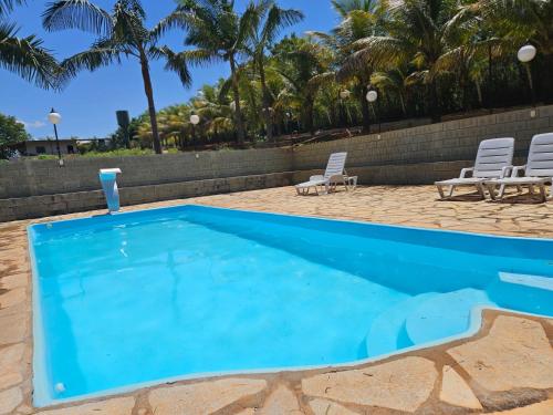 Peldbaseins, Refúgio Descanso com Pet Friendly 40 min de ÁGUAS CLARAS BRASÍLIA (Refugio Descanso com Pet Friendly 40 min de AGUAS CLARAS BRASILIA) in Gama (Federālais rajons)