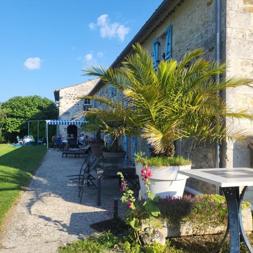 Balkons/terase, "Chambres D'Hôtes Le Colombier" ("Chambres D'Hotes Le Colombier") in Cozes