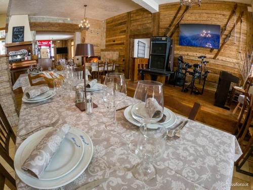 Étterem, Hotel Le Polle in Riolunato