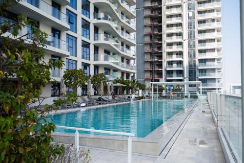 Seafront-side apartment with beach access, pool, gym, high floor, Dubaj (zdjęcie 11)