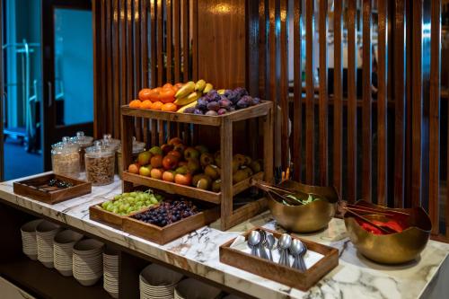 Ételek és italok, Garden Suites with private hot tub in Hogeweg