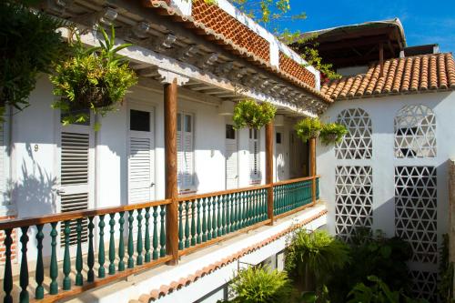 Balcony/terrace, Casa Pizarro Hotel Boutique in Getsemani