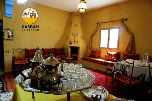 ห้องอาหาร, Kasbah Du Berger & Piscine in คซาร์ ทานามุสเต