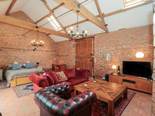 Exterior view, The Barn in Spaxton