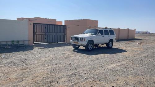 Exterior view, Dafyat two bedrooms rental house in Masirah Island