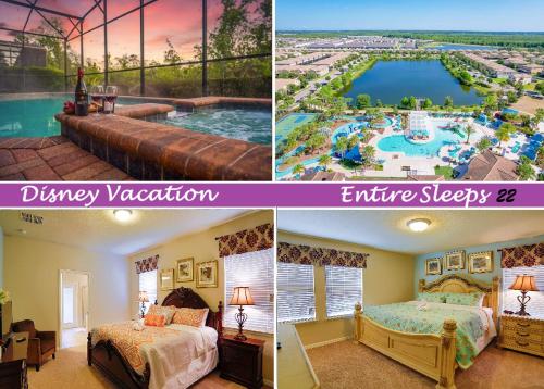 Disney Villa 9Bd/6Ba for 22 sleeps