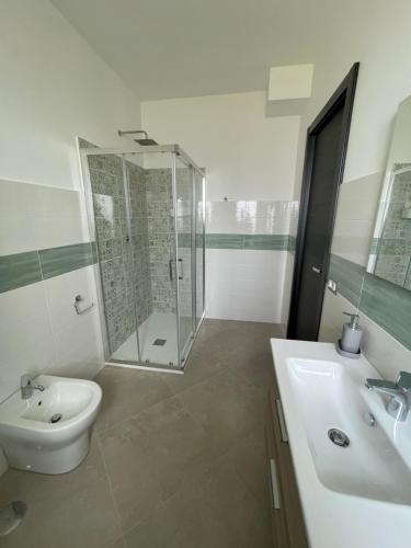 Ванна кімната, L'Uliveto B&B in Кастельнуово Клієнте