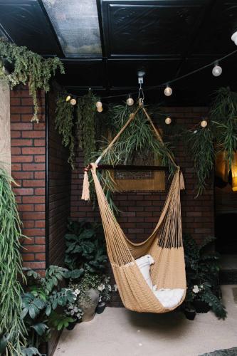 Tropical Jungle Themed Suite with real sand King Bed