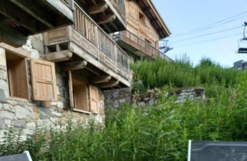 景色, Chalet Le Cordava in ティニュ