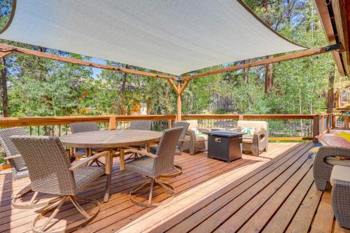 Grand Home with Hot Tub 5 Mi to Angel Fire Resort! in Angel Fire, USA