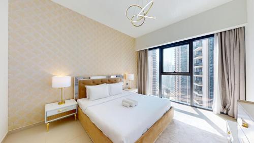 Vacationer Holiday Homes I Elegant 2 Bed I Pool with Iconic Burj Khalifa View, Dubaj (fotografie 8)