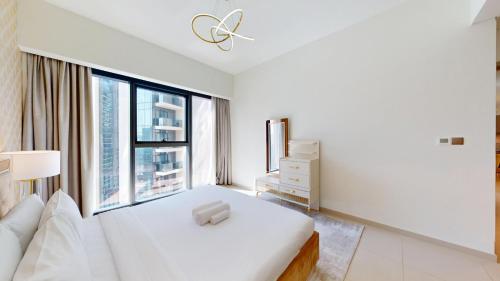 Vacationer Holiday Homes I Elegant 2 Bed I Pool with Iconic Burj Khalifa View, Dubaj (fotografie 10)