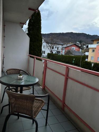Balcony/terrace, Exclusive Holiday Apartments in Warmbad Villach