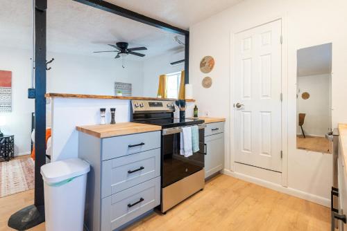 Detached Casitas with private fenced yard and parking