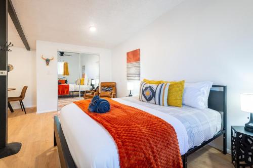 Detached Casitas with private fenced yard and parking