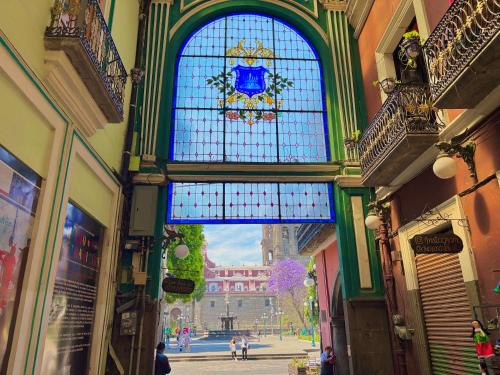 Hotel La Alhondiga in Puebla, Mexico
