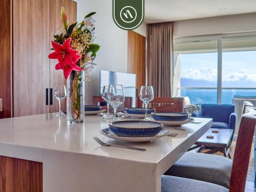 New Oceanview Condo with Beach - Pools - Gym in Puerto Vallarta, Mexico