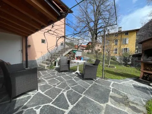 A Jump Into Sigirino in Monte Ceneri, Schweiz