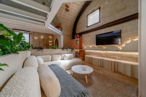 共用Lounge/電視區, Palazzo Corte Dei Granai Raro Villas Homes Collection in 馬里耶