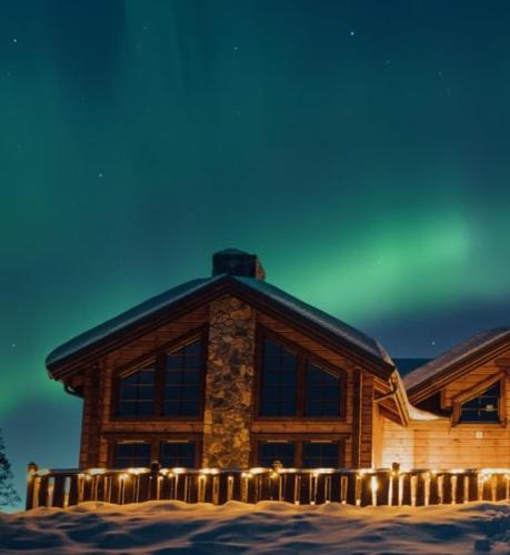 Modern cozy mountain cabin in Idre