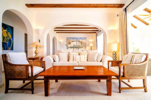 صالة مشتركة/ منطقة التلفزيون, Villa Este Javea by Rock Rentals in Ambolo