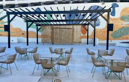 餐廳, Hotel LIVVO Jandía Golf (Hotel LIVVO Jandia Golf) in 普拉亞德建尼亞