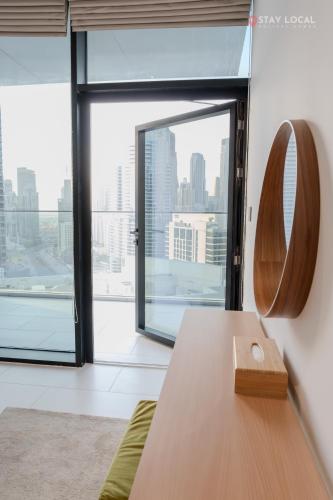 Downtown Dreams I Cozy 2BR Getaway I Iconic Full Burj Khalifa Views I Near Dubai Mall, Dubaj (zdjęcie 10)