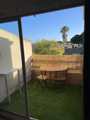Balcony/terrace, Studio Cabine - Piscine & Parking near Il Paradiso