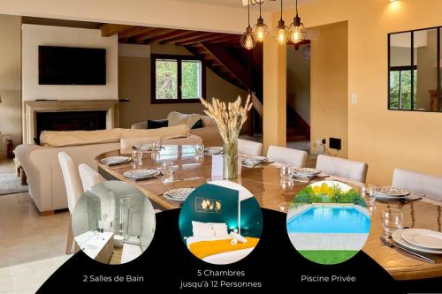 Superbe Villa avec piscine gîte à louer Nioux