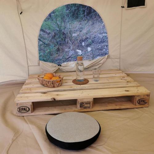 Bell Tent Getaway in Laranjeira, for Romantic Escapes in Portugal gîte à louer Barranco do Vale do Zebro
