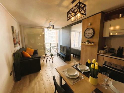 HOM l Departamento Metro Parque Bustamante 2PAX