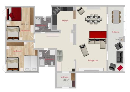 Flat in St Julians sea view, St Julian's (photo 4)