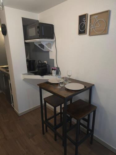 Einrichtungen, Montbel'appart - Le Central studio in Montbeliard