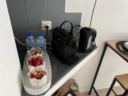 Einrichtungen, Montbel'appart - Le Central studio in Montbeliard