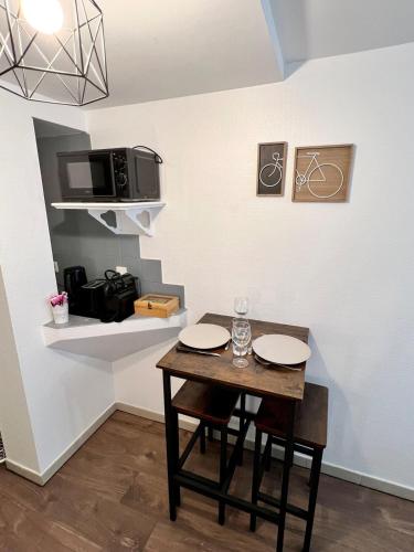 Einrichtungen, Montbel'appart - Le Central studio in Montbeliard