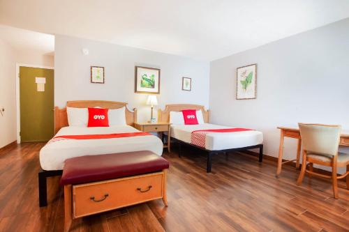 Queen Room with Two Queen Beds room in OYO Waterfront Hotel- Cape Coral Fort Myers FL