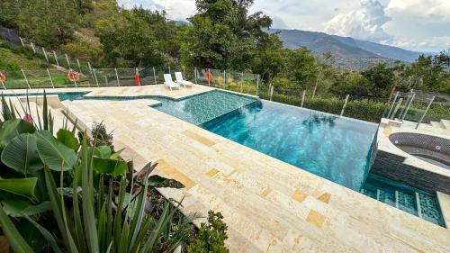 Úszómedence, Hotel PAUCHÉ Topiario Zapatoca (Hotel PAUCHE Topiario Zapatoca) in Zapatoca