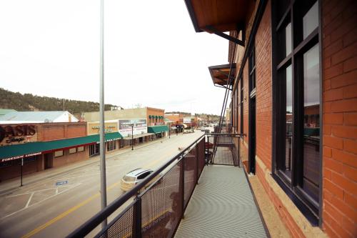 Exterior view, The Hotel Sturgis in Sturgis (SD)