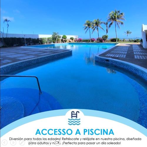 Swimming pool, LS Boho Apartment salida al mar, seguridad 24h7d, Urb Costa Azul, Porlamar, Margarita in Porlamar