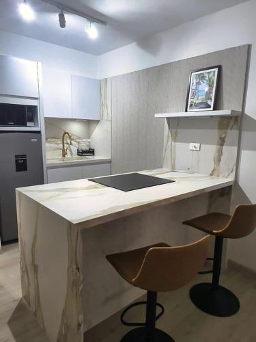 Kitchen, LS Boho Apartment salida al mar, seguridad 24h7d, Urb Costa Azul, Porlamar, Margarita in Porlamar