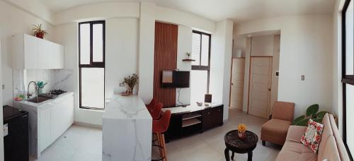 Apartamento de playa y piscina, Mejia in Mejía
